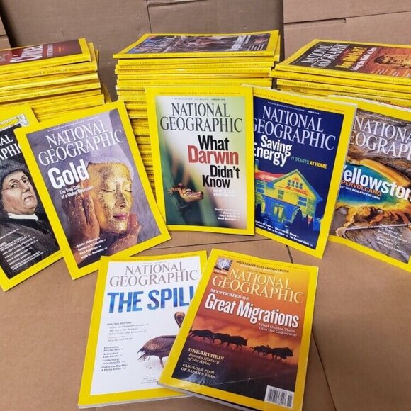 National Geographic Magazine Bundle Lot of 6 Magazines 1960 - 2024 - Picture 1 of 8